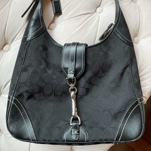 Black coach bag